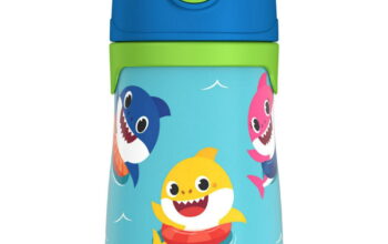 Babyshark Straw Bottle