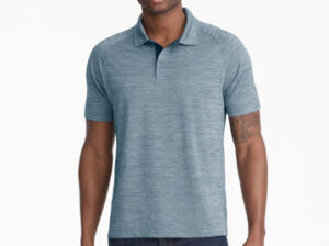 Heathered-Polo