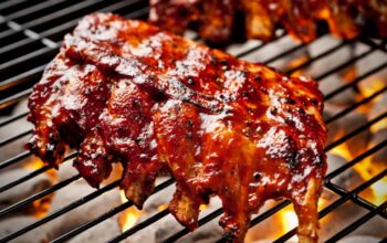 Grilled-BBQ-ribs