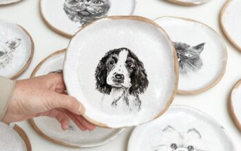 Dog-Ceramic-Plate