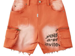 The weekender cargo shorts vintage orange