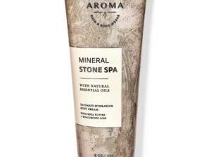 Mineral stone spa body cream