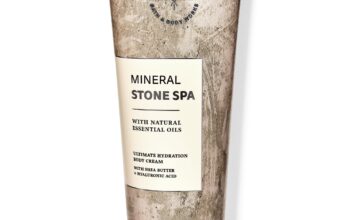 Mineral stone spa body cream