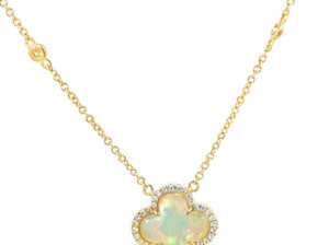 Gold Flower Necklace