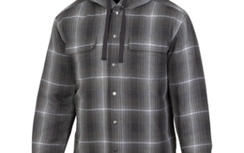 Pacific trail. Men’s flanned shirt hooded jacket