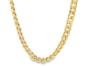 Hollow Cuban Link Necklace