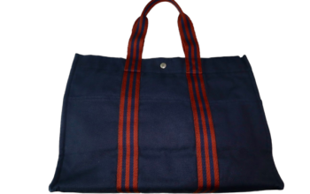 Hermes toile fourre toute PM, blue bag