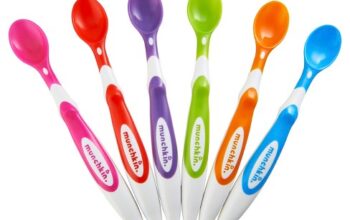 Soft top infant spoons 6packs