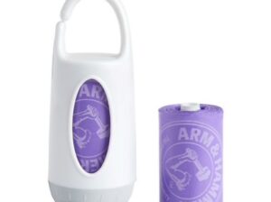 Munchkin arm & hammer diaper bag dispenser & bags.