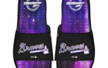 Atlanta braves black Galaxy gel