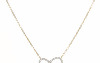 Diamond Infinity Necklace