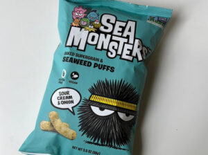 Sea Monsters / baked seaweed puffs sour cream onion