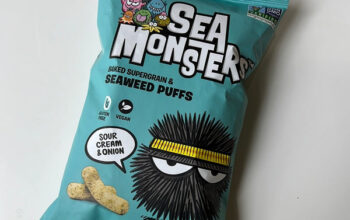 Sea Monsters / baked seaweed puffs sour cream onion