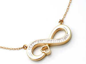 Diamond Infinity Necklace