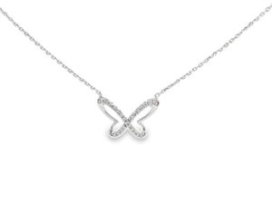 Butterfly Diamond Necklace