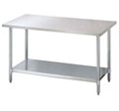 Worktable stainless steel top