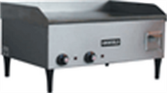 Heavy duty electric griddle