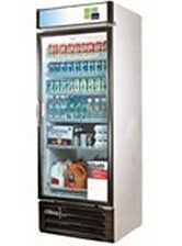 Turbo air 1 glass door refrigerator