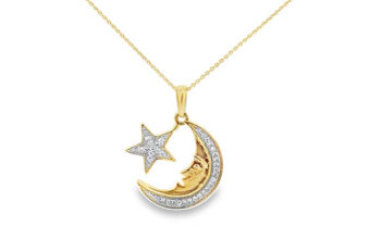 Star and Moon Necklace