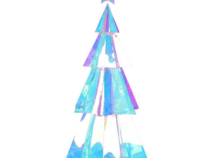 Prism lit Xmas tree