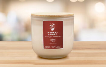 Merry + Spiced 2-wick candle