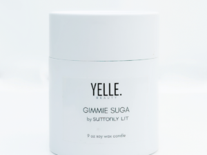 Yelle gimme sugar candle