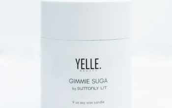 Yelle gimme sugar candle