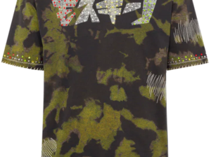 Moschino katakana logo Tee (camouflage)