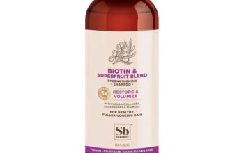 Biotin and superfruit restore & volumize shampoo