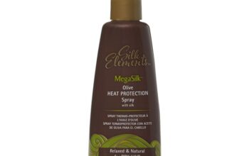 Mega site olive heat protection spray