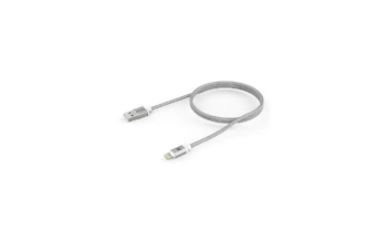 Promate linkmate -LTFMFi certified premium braided lightning USB cable.