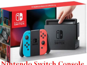 Nintendo switch console