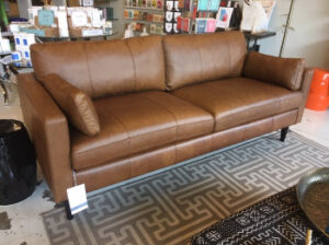 Austin leather sofa