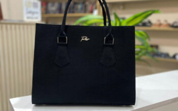 Black Maxi Asooke Bag