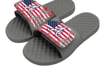 Atlanta braves American flag slides