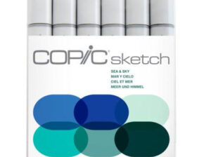 Copic sketch mancer set, 6 colors, Sea & Sky