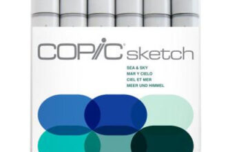 Copic sketch mancer set, 6 colors, Sea & Sky