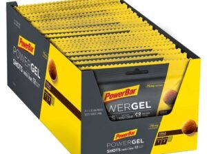 Power Bar power Gel shots, box of 24 packs.