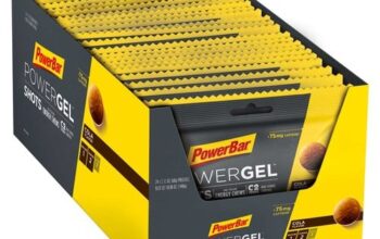 Power Bar power Gel shots, box of 24 packs.