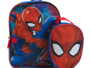 Spiderman backpack and lunch bag