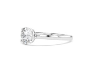 1.54ct. round diamond solitaire ring