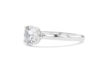 1.54ct. round diamond solitaire ring