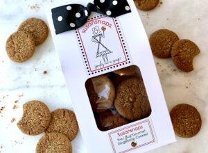 Gingersnap Cookie bakery boxes – 20 cookies