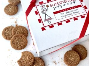 Get well grand gift box – 60 gingersnap Cookies