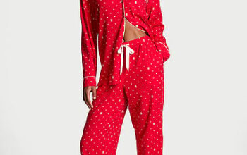 Flannel long pajama set