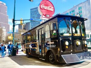 The peach tree trolley