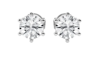 2.00ct.tw round diamond stud