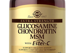 Solgar extra strength glucosamine chondroitin MSM W/Ester-C