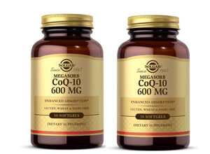 Solgar, COQ -10, 600mg, 30 soft gels 2 pack