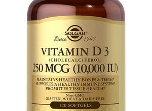 Solgar, vitamin D3 (10000 IU)